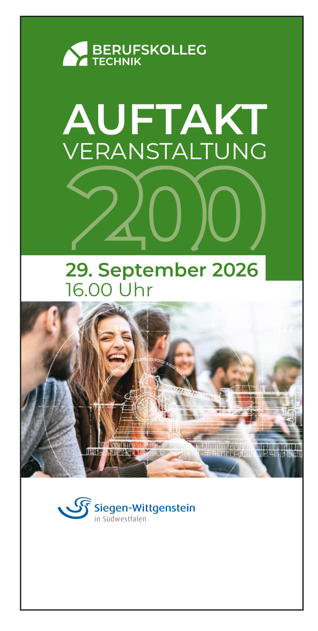 Auftaktveranstaltung – 29. September 2026, 16:00 Uhr