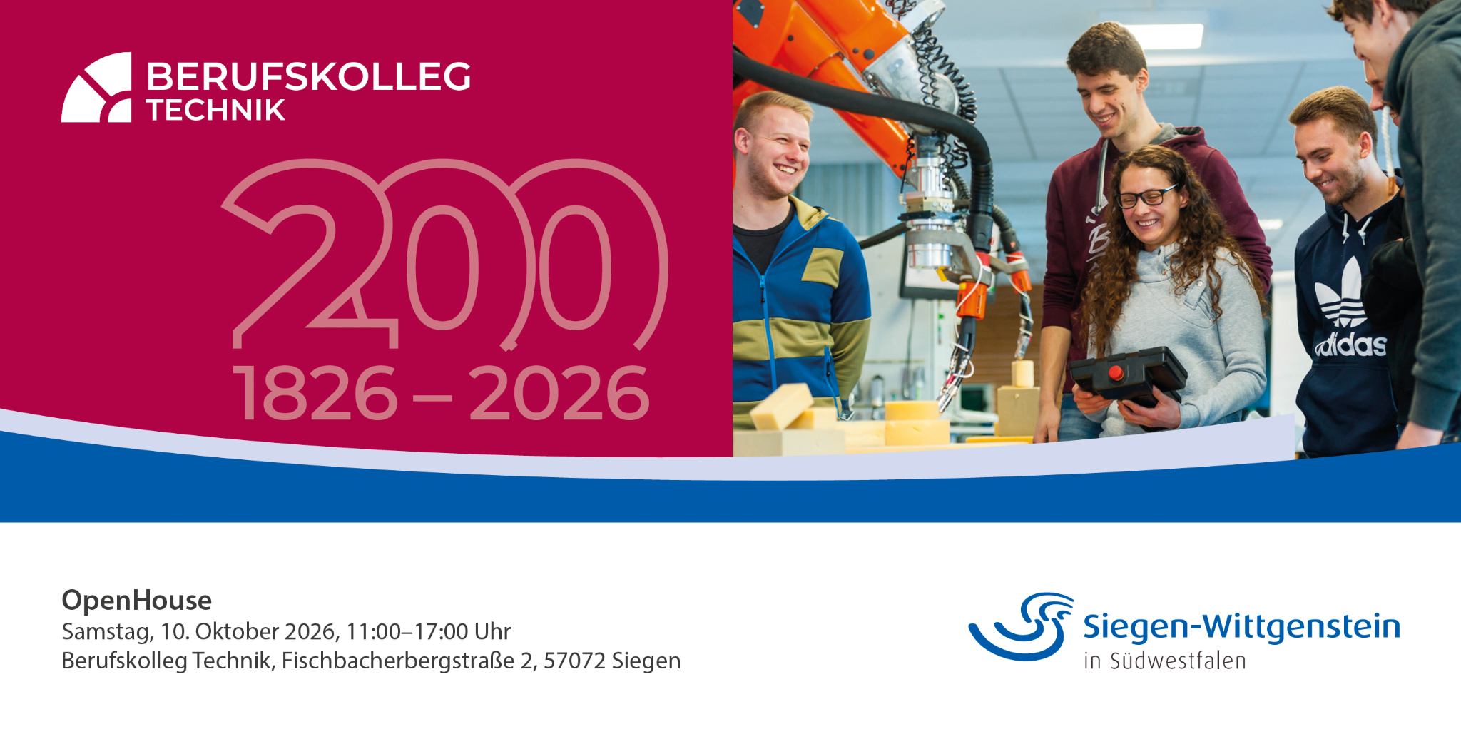 Open House – 10. Oktober 2026, 11 bis 17 Uhr