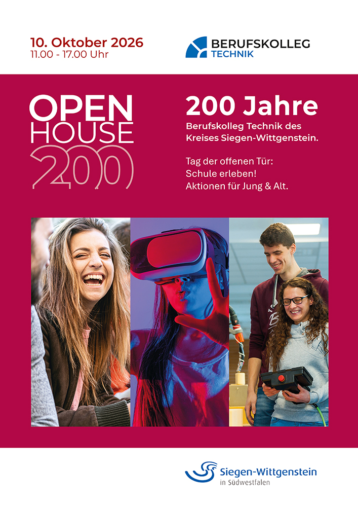 Open House – 10. Oktober 2026, 11 bis 17 Uhr